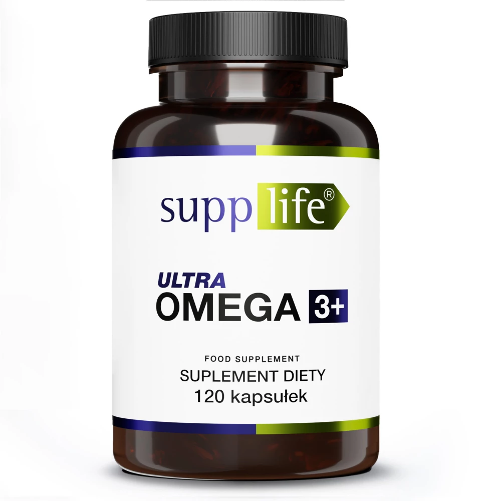 Supplife - ULTRA Omega 3+ - 120 kapsułek